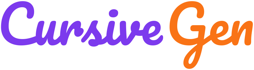 CursiveGen Logo